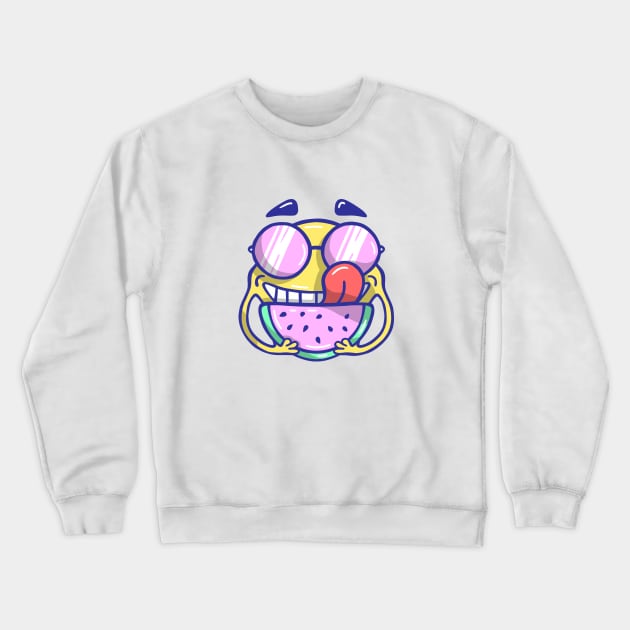 Watermelon Crewneck Sweatshirt by il_valley